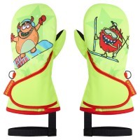 Ziener рукавиці лижні Lemmi Jr poison yellow 2