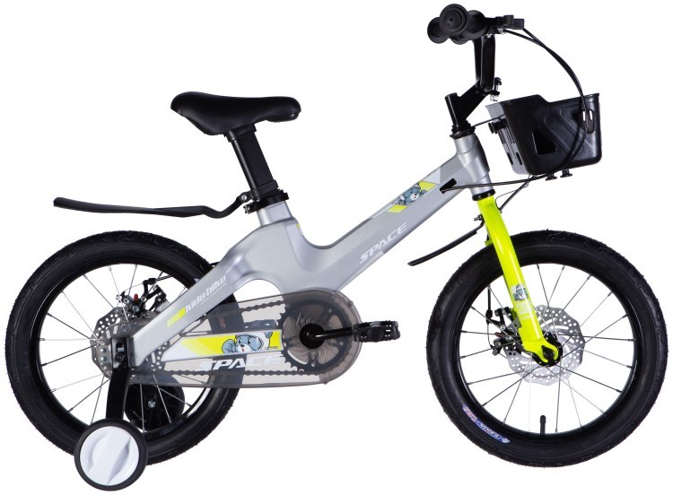 Велосипед MG 16" SPACE KID MOON DD рама-9" серый 2025 OPS-SK-16-014