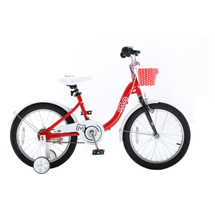 Велосипед дитячий RoyalBaby Chipmunk MM Girls 16", OFFICIAL UA, червоний CM16-2-red