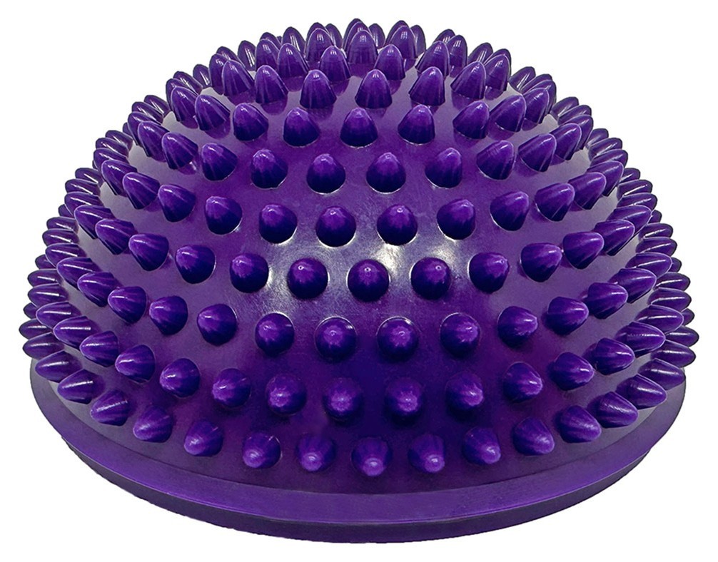 Полусфера массажная киндербол EasyFit 16 см мягкая фиолетовая. EFIT_EF-3001-V