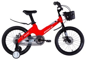 Велосипед MG 18" SPACE KID MOON DD рама-10" червоний 2025