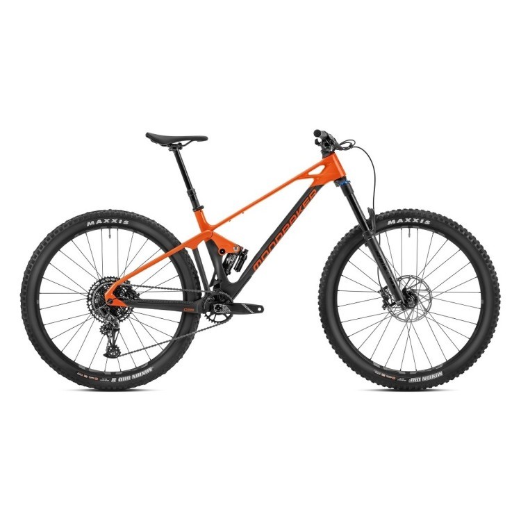Велосипед MONDRAKER FOXY CARBON R 29" T-M, Carbon / Orange (2023/2024) 10.23114