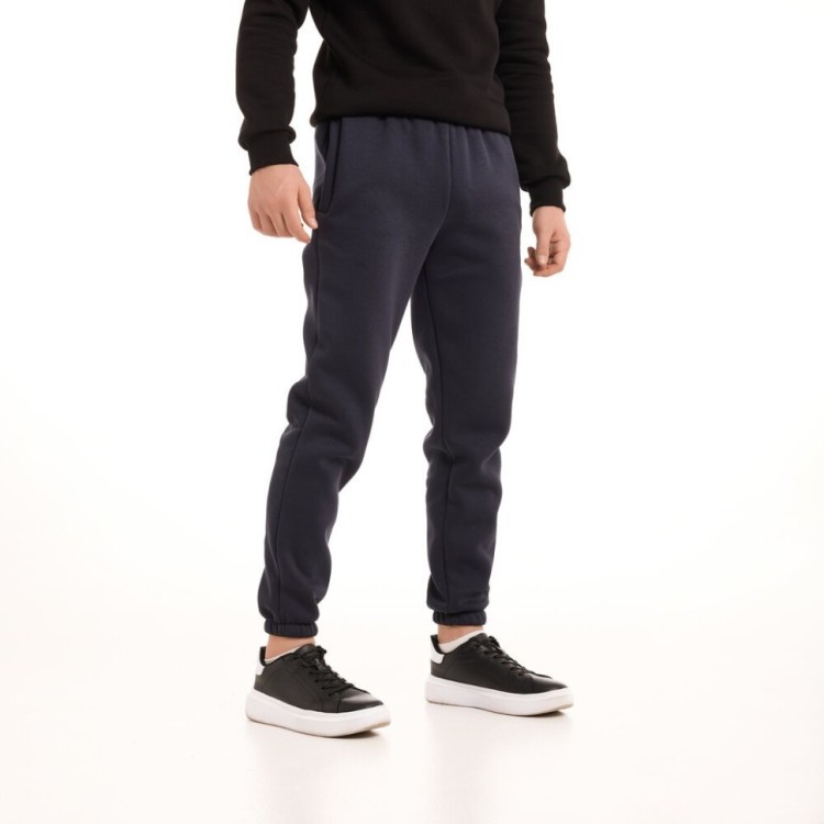 Чоловічі штани джогери з кишенями темно-сині Pobedov 007 ЗИМА POB_00000005031