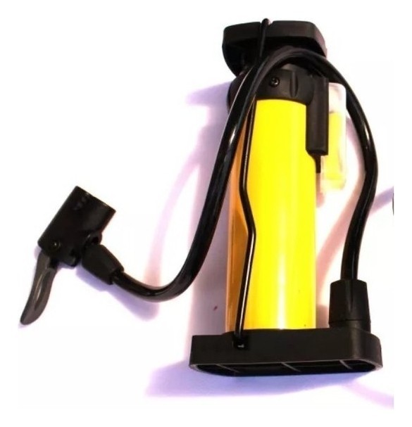 Насос велосипедный BAVAR SPORT (8866), желтый. BVR-NSS-8866-yellow