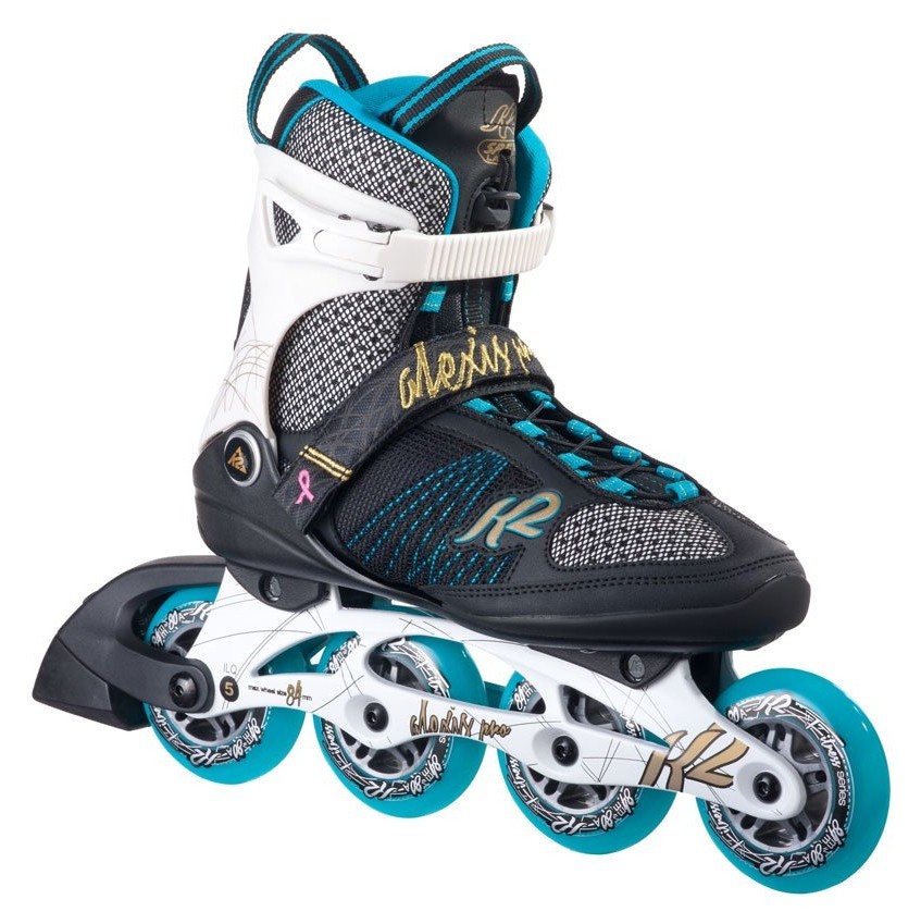 Роликові коньки для дорослих K2 ALEXIS PRO 84 W 37 (7.0US) 240мм Light blue/white/black (30A0106) RCH_22486