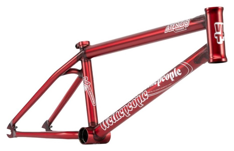 Рама WeThePeople TRIGGER 20.5"TT matt translucent red (красная) VELD_4055822525039