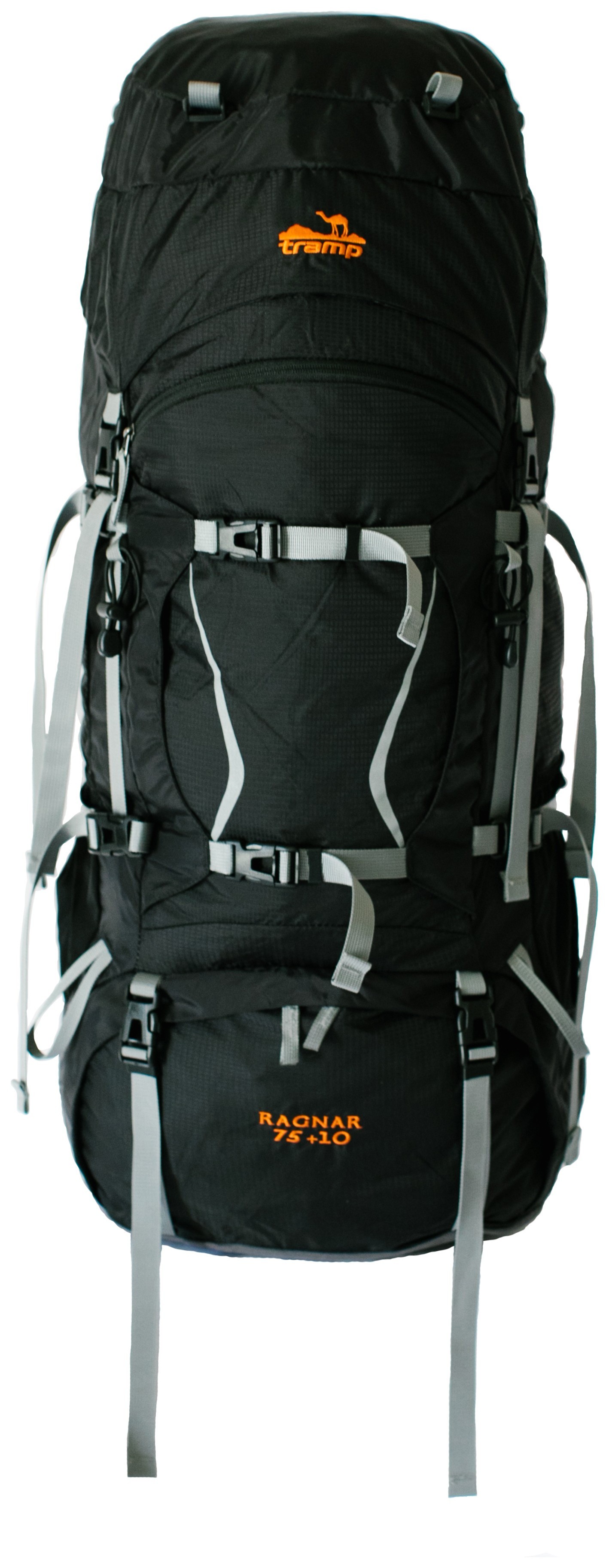 Рюкзак Tramp Ragnar туристический черный 75+10л UTRP-044 