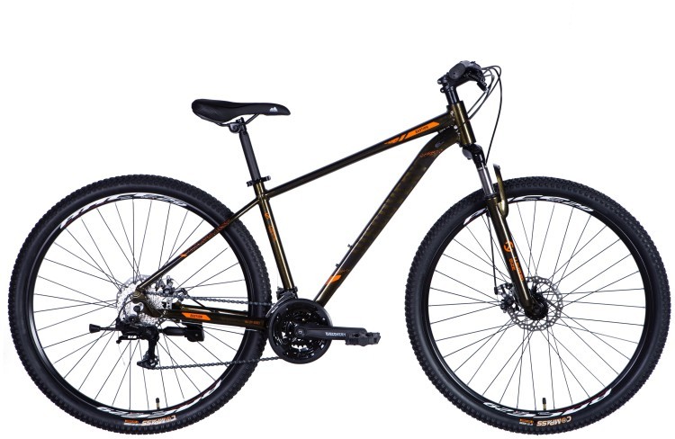 Велосипед AL 29" Discovery BASTION DD CS рама-17" коричневый 2025 OPS-DIS-29-199