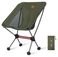 Стілець складаний ультралегкий Naturehike Stellaluna L01 CNK2350JJ017, алюміній, оливковий