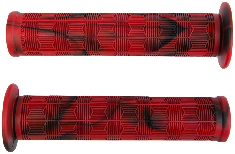 Грипсы 138мм BC-GR6407 для BMX красный с черным. GRI-293