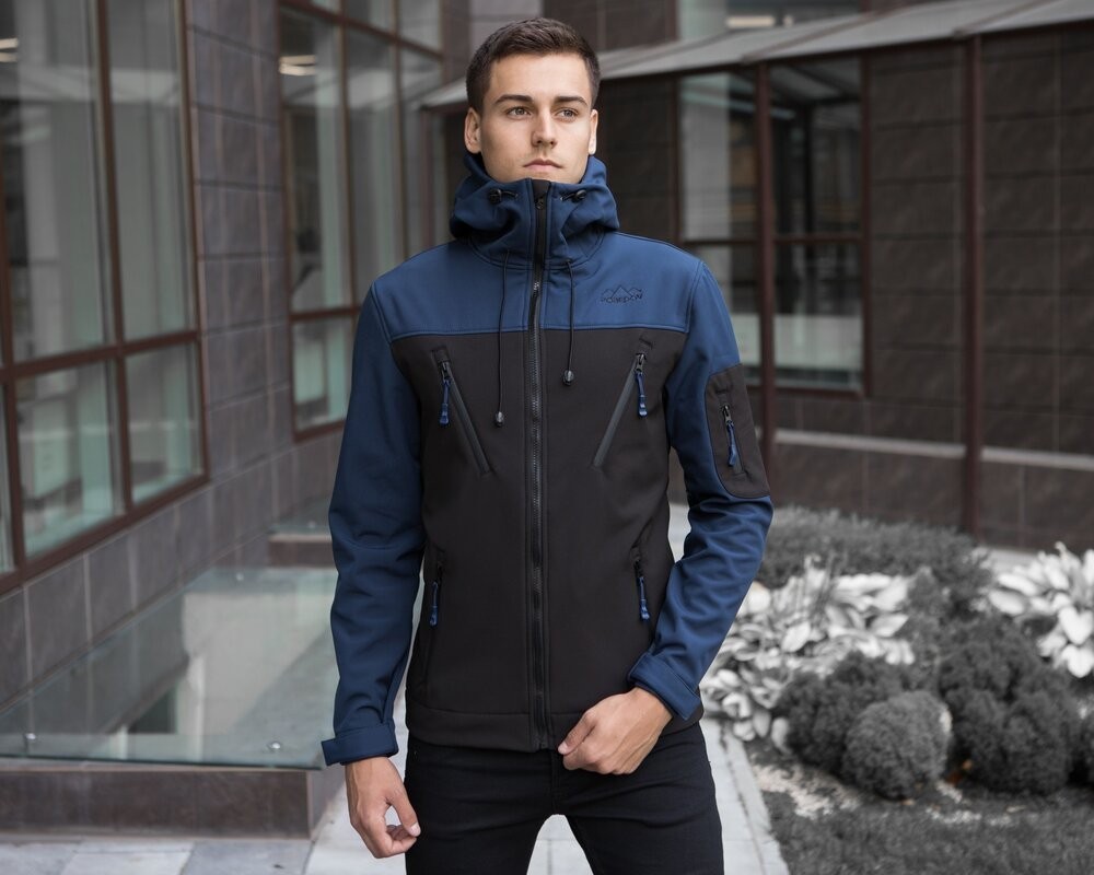 Куртка мужская демисезонная с капюшоном Pobedov Korol' Lev POB_00000007087