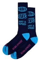 Носки TLD MENS PERFORMANCE SOCKS; WORLDWIDE [MIDNIGHT] S/M