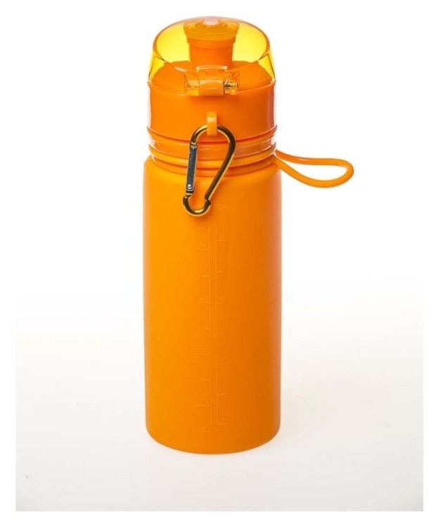 Пляшка TRAMP силіконова 500мл, Помаранчевий TRC-093-orange