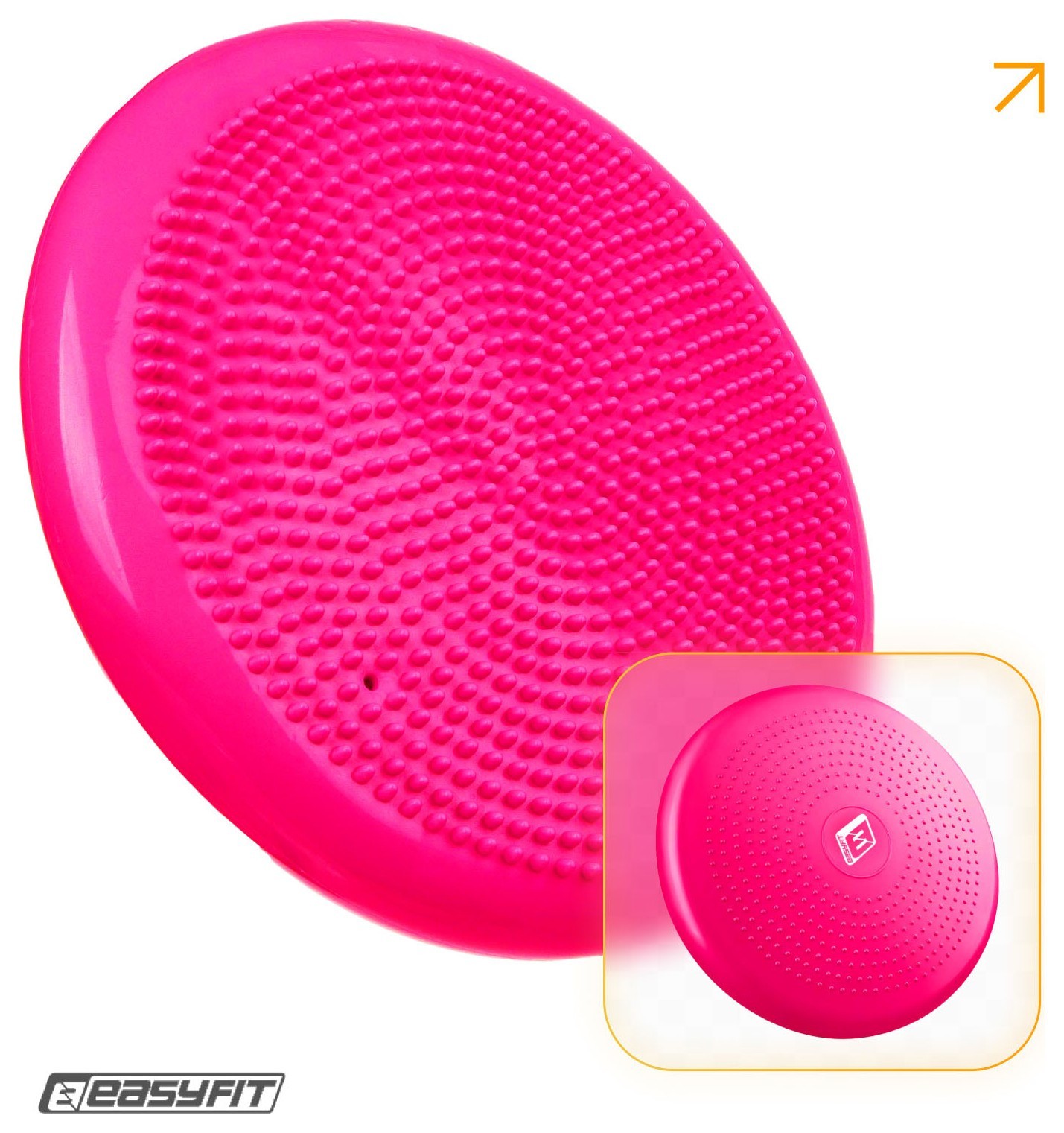 Балансировочная массажная подушка EasyFit Розовый EFIT_EF-1840-P