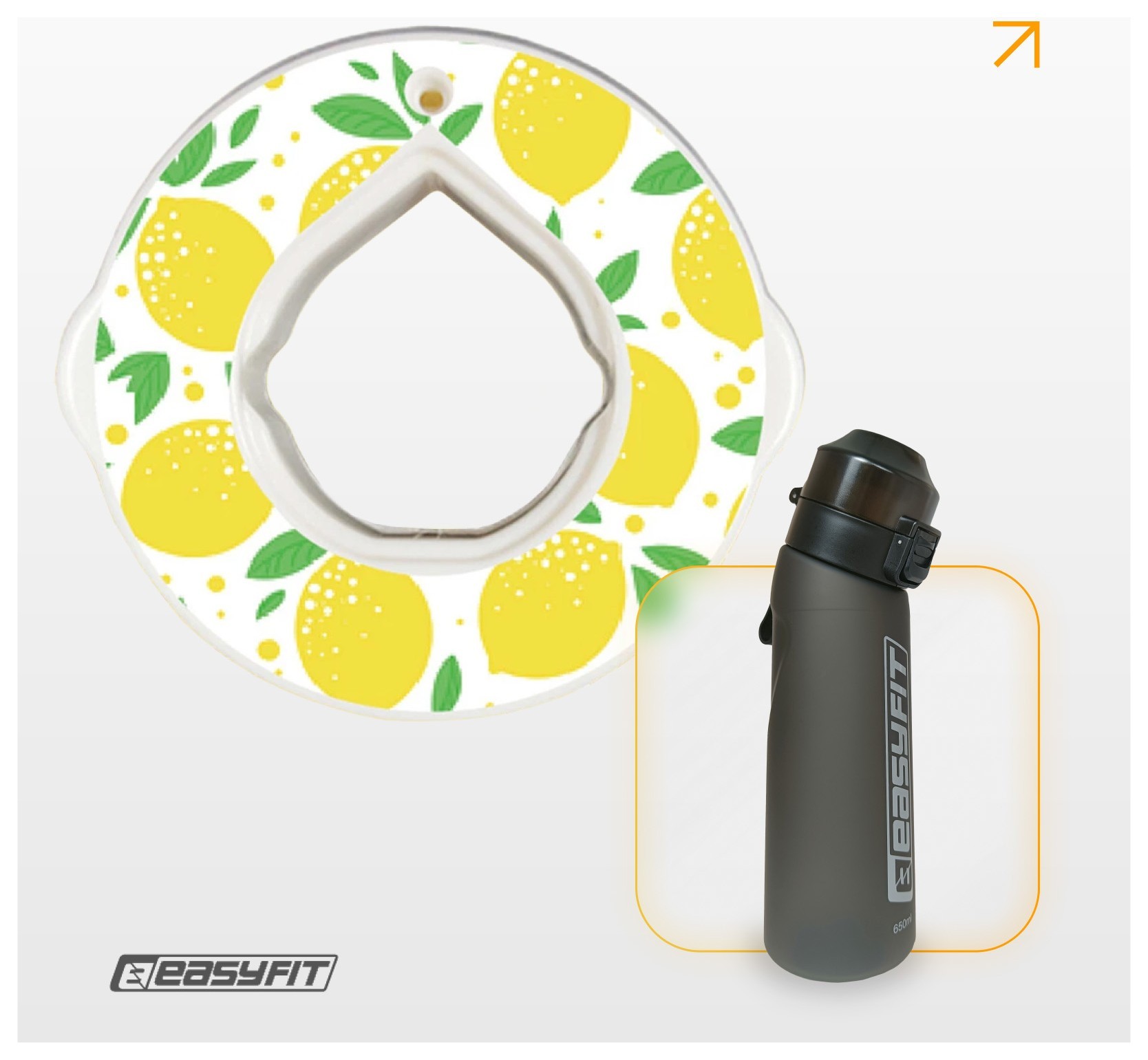 Капсула "Лимон" для бутылки EasyFit Air Up EFIT_EF-7006-LN