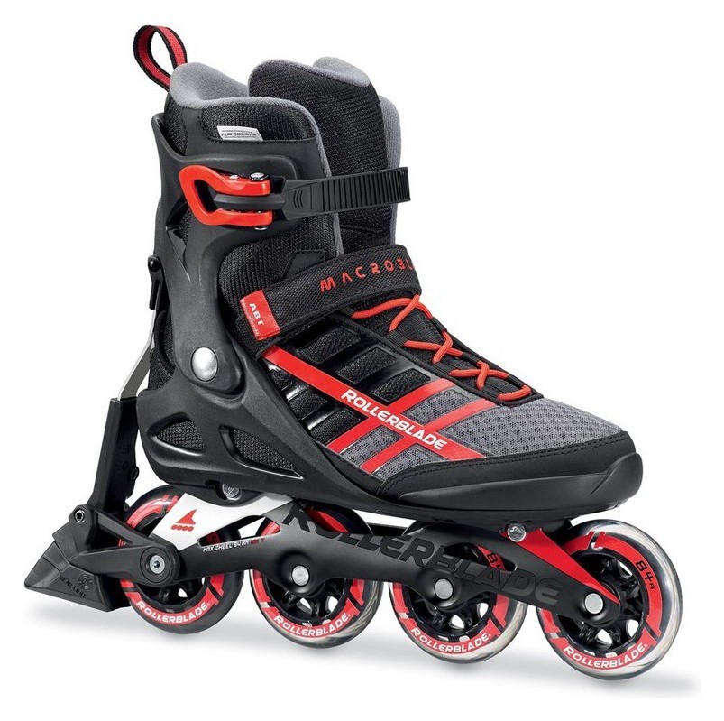 Роликові коньки для дорослих Rollerblade MACROBLADE 84 ABT M 41 (8.5US) 265мм Black/red (7734400) O RCH_18683