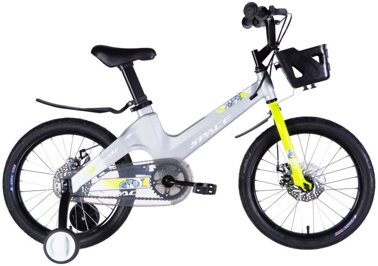 Велосипед MG 18" SPACE KID MOON DD рама-10" сірий 2025 OPS-SK-18-022