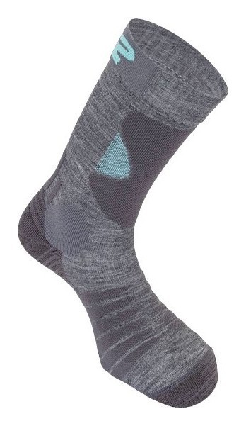 Носки для туризма женские K2 ICE SKATING 35-38 Lt grey/dk grey (15300) RCH_19234