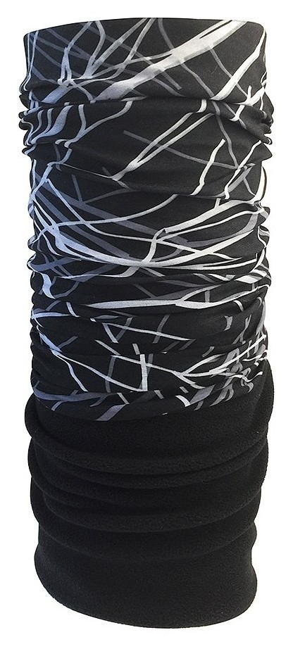 Бандана-бафф багатофункціональна Crow PIPELINE One size Black/white (CBMS19U1M) RCH_18136