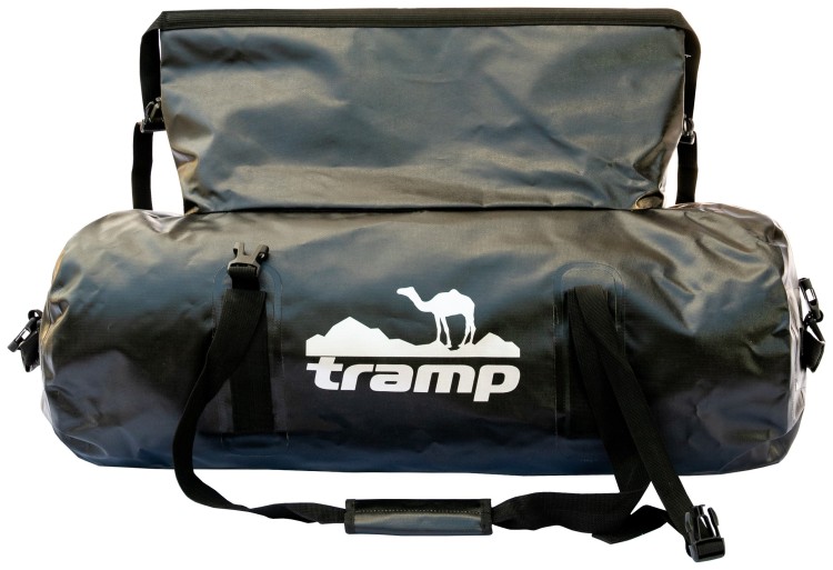 Гермосумка TRAMP PVC black 60л UTRA-205 UTRA-205