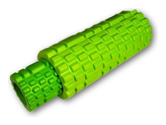 Массажный ролик EasyFit Grid Roller Double 33 см Салатовый EFIT_EF-7737s-6