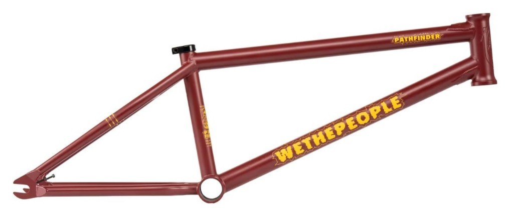 Рама WeThePeople PATHFINDER 20.75"TT matt burgundy (бордовий) VELD_4055822524834