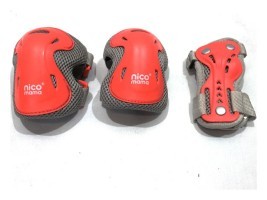 Захист з панчохою застібками (nica) Bavar Sport (червоний)