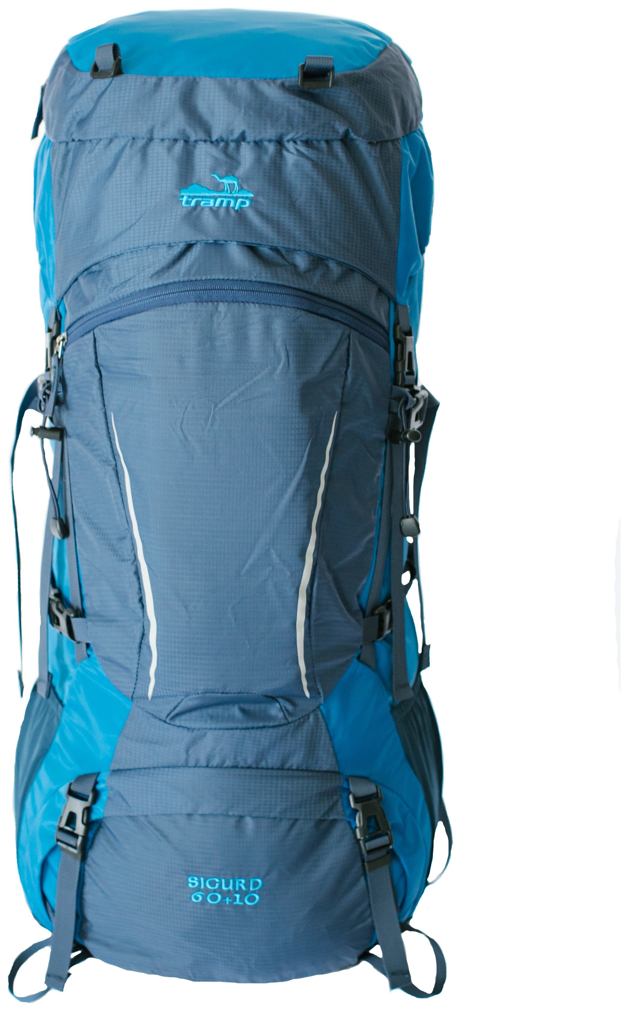 Рюкзак Tramp Sigurd синий/голубой 60+10л UTRP-045 