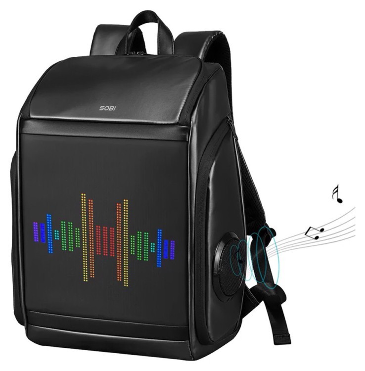 Рюкзак Sobi Pixel SB9710 Black с LED экраном SB9710_BK