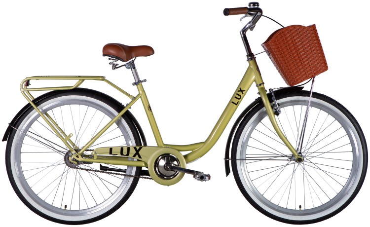Велосипед ST 26" Dorozhnik LUX Velosteel рама-17" бледно-зеленый 2025 OPS-D-26-291