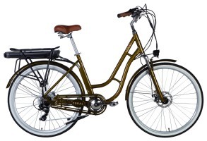 Велосипед з електроприводом 28" AL Dorozhnik eCORAL DD FR рама-19" 48B 13А*г 500Вт бронзовий 2026