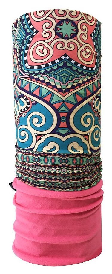Бандана-бфф многофункциональная Crow KASHMIR One size Turquoise/coral (CBMS17W1M) RCH_18134