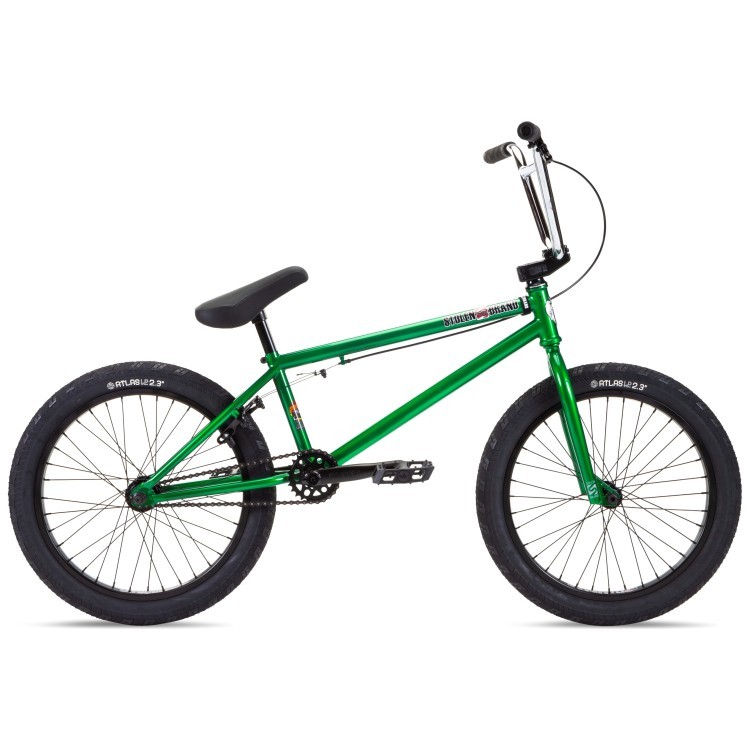 Велосипед 20" Stolen HEIST 21.00" 2023 DARK GREEN W/CHROME SKD-54-46