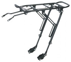 Багажник алюм. на верхнє пір'я KAIWEI KW-667-01 (чорний)