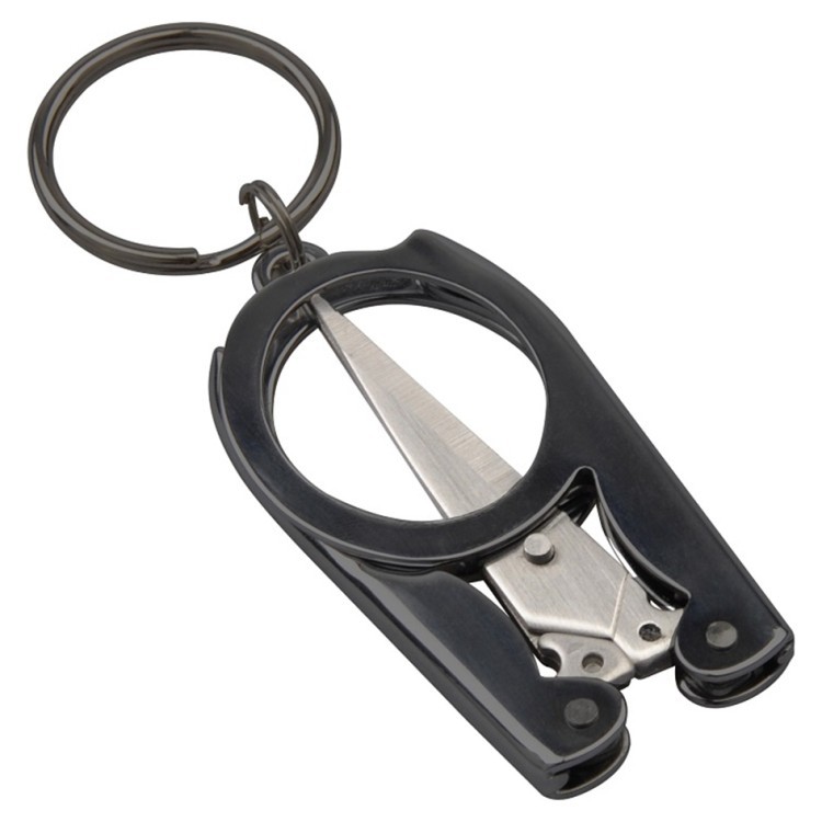 Munkees 2512 брелок-ножиці Folding Scissors black 2512-BK