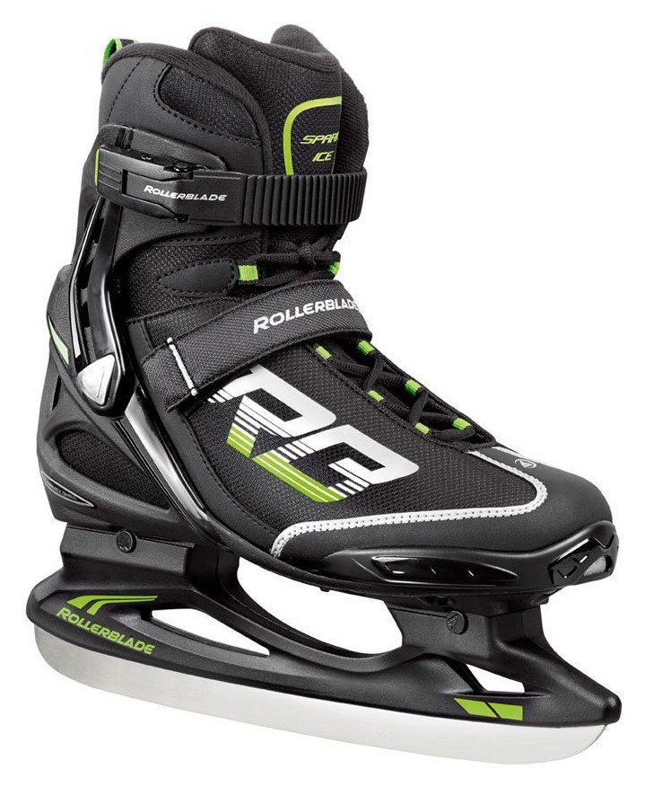 Льодові коньки для дорослих Rollerblade SPARK ICE M 44 (285мм) Black/green (0P500700) RCH_12372