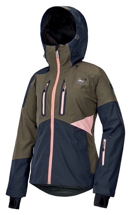 Куртка Picture Organic Seen для женщин 2020 dark army green WVT151A-XS