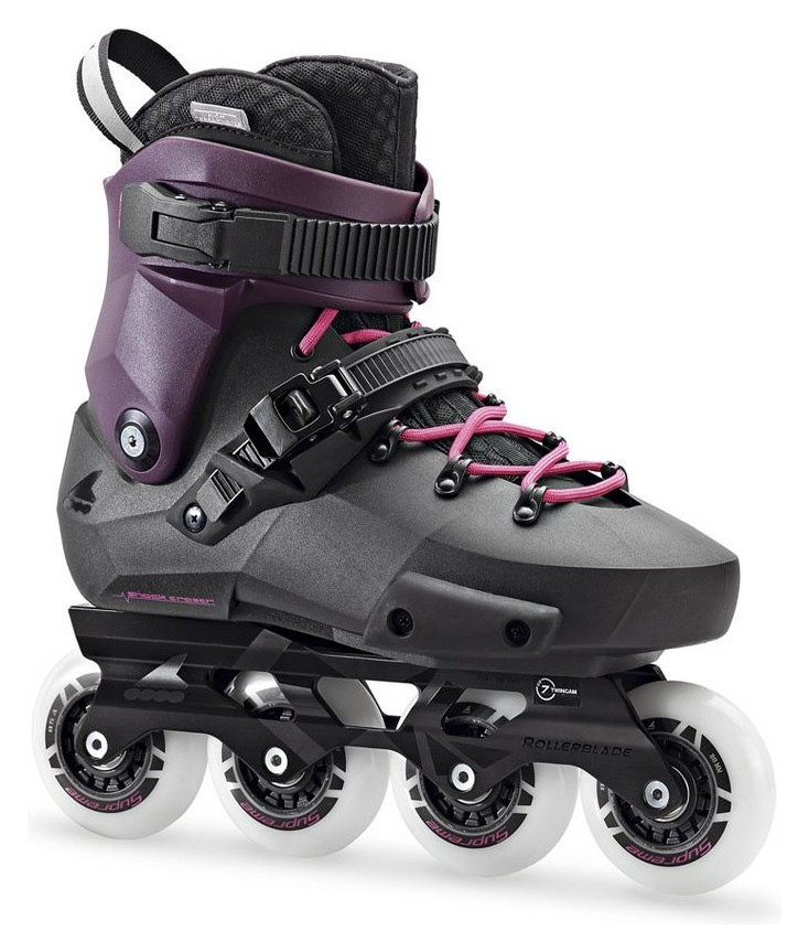 Роликові коньки для дорослих Rollerblade TWISTER EDGE W 37 (6.5US) 235мм Black/purple (07847600 N41) RCH_11242