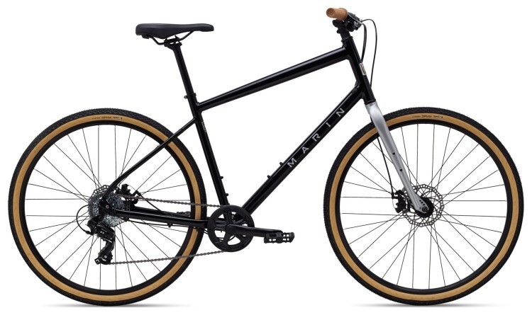 Велосипед 28" Marin KENTFIELD 1 рама - M 2025 Gloss Black/Chrome SKD-56-52