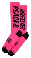 Носки TLD MENS PERFORMANCE SOCKS; PEACE & WHEELIES [FUSCIA] S/M