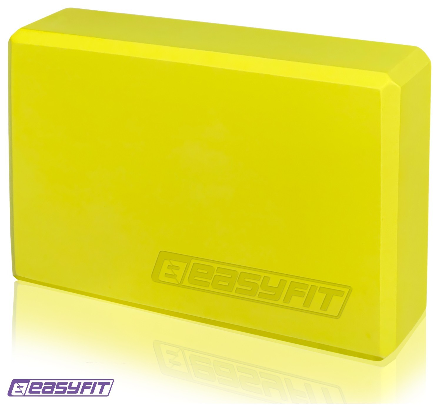 Блок для йоги EasyFit EVA Желтый EFIT_EF-1818-Y