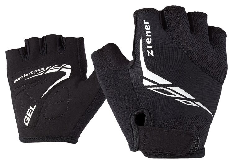 Велоперчатки Ziener Canizo Jr black 988504-12-L