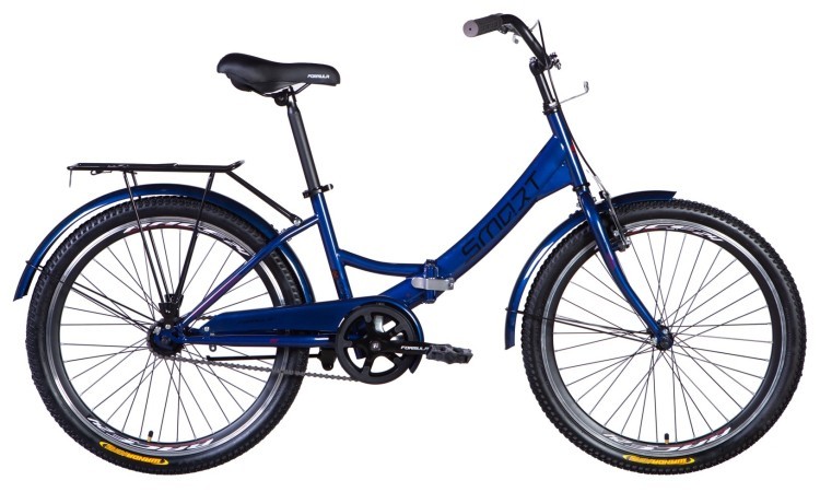 Велосипед ST 24" Formula SMART BH рама-15" синий 2024 OPS-FR-24-409