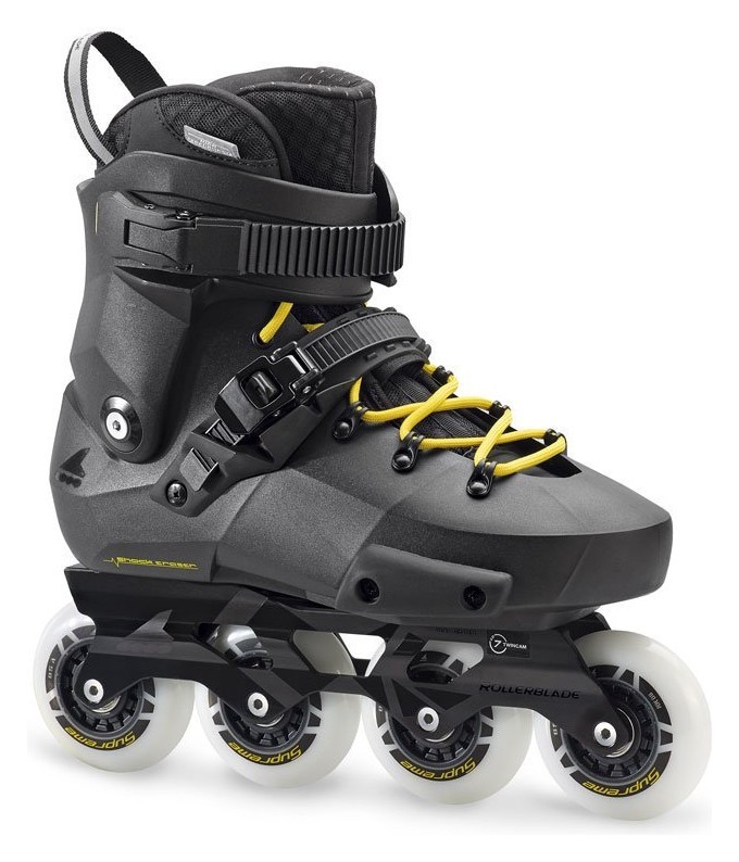 Роликові коньки для дорослих Rollerblade TWISTER EDGE 38 (7US) 240мм Black/yellow (07847500 800) RCH_11231