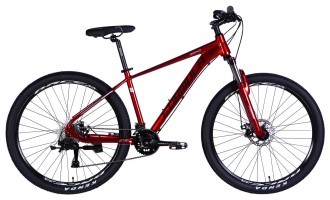 Велосипед AL 27,5" Formula ZEPHYR 3.0 DD CS рама-17" червоний 2025