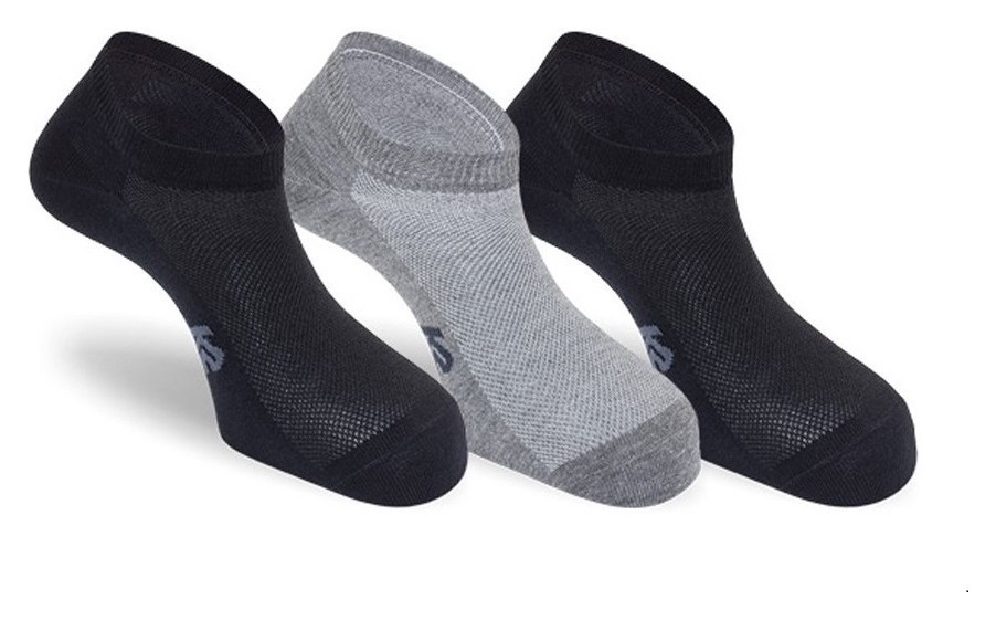 Носки для туризма K2 MULTISPORT LOW CUT 3 PACK 39-42 Black + white/grey + black (14358) RCH_19228
