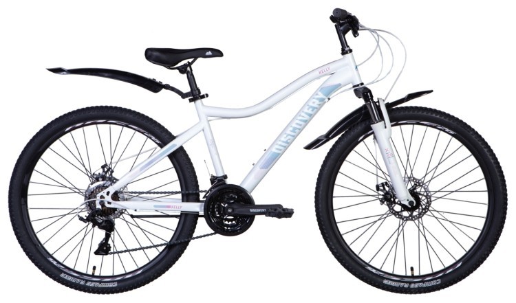 Велосипед 26" Discovery KELLY 2024 (белый (м)) OPS-DIS-26-581