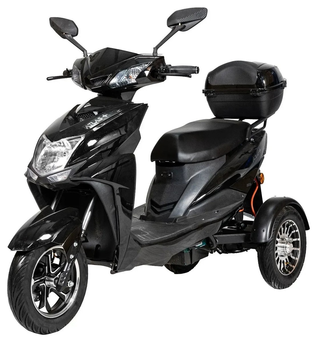 Электроскутер ATLAS Falcon Trike Box 1500W Black TOK_4014