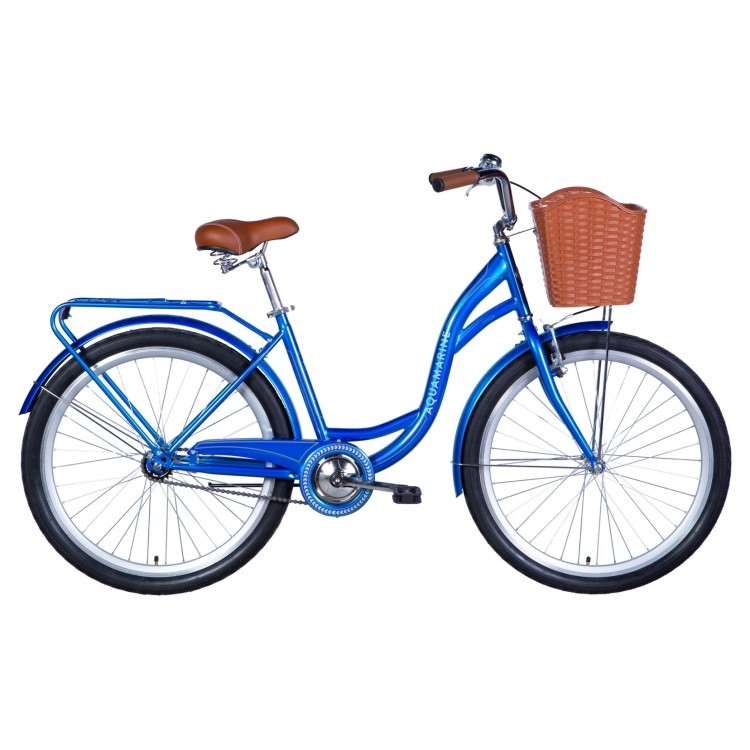 Велосипед 26" Dorozhnik AQUAMARINE 2024 (синій) OPS-D-26-285