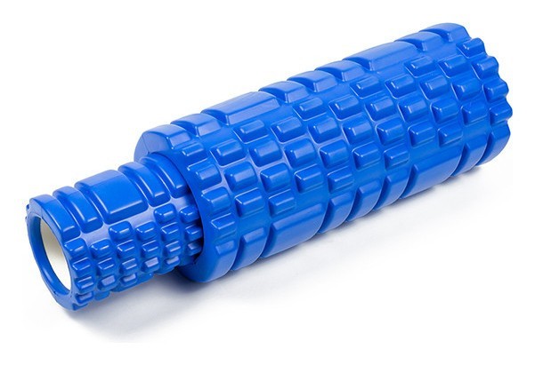 Массажный ролик EasyFit Grid Roller Double 33 см Синий EFIT_EF-7737s-3